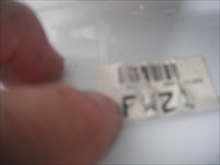 Tear tag on cowl